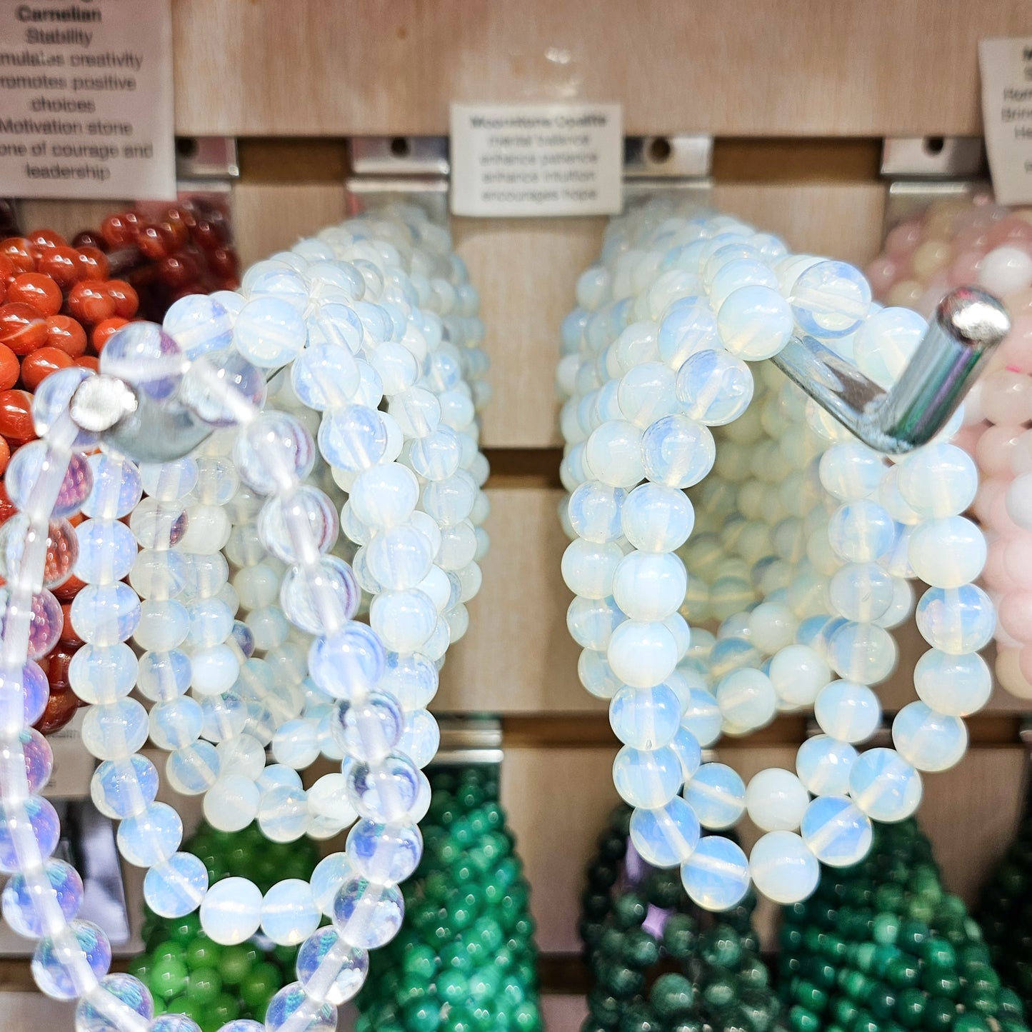 Opalite Beaded Bracelet