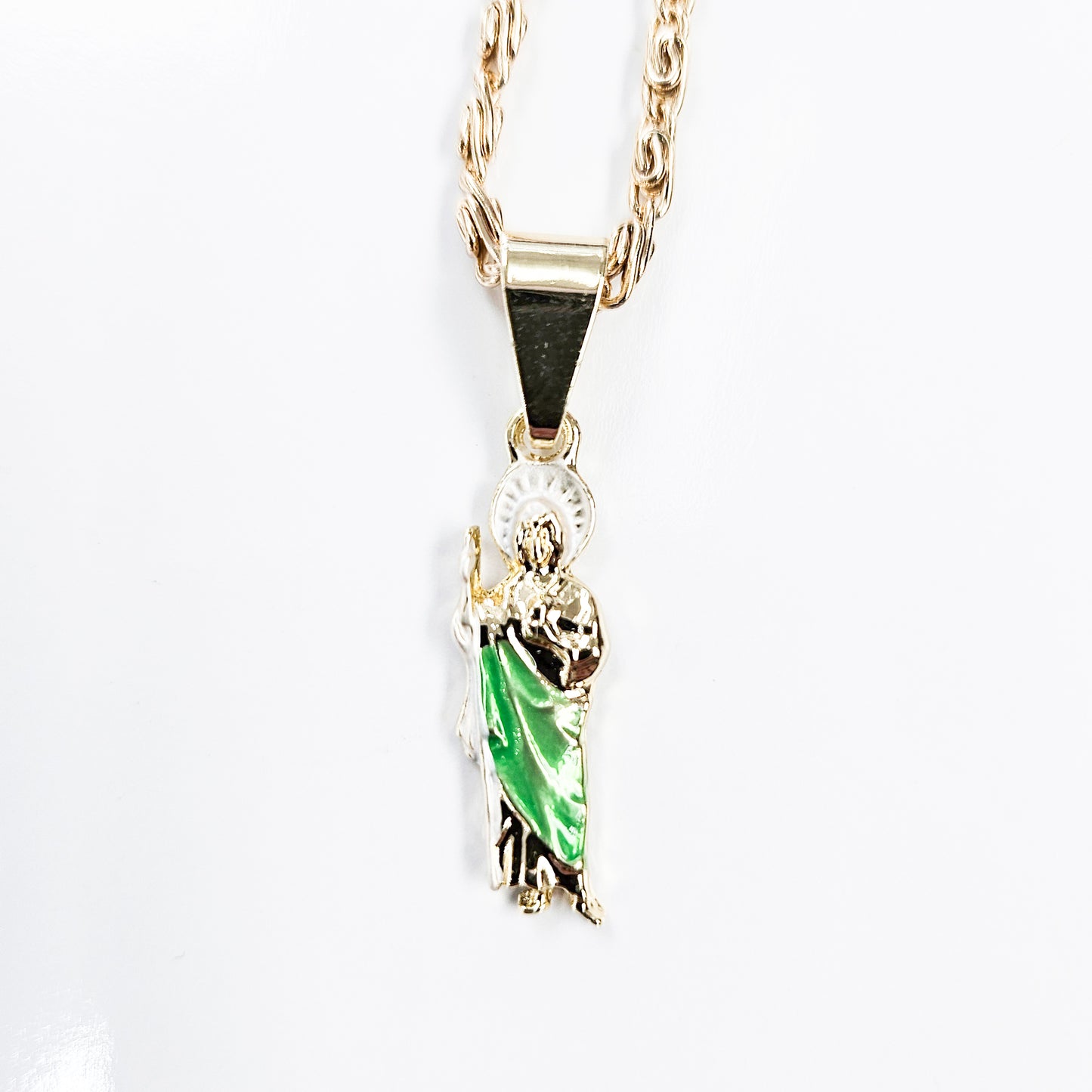 Saint Jude Gold Plated Necklace