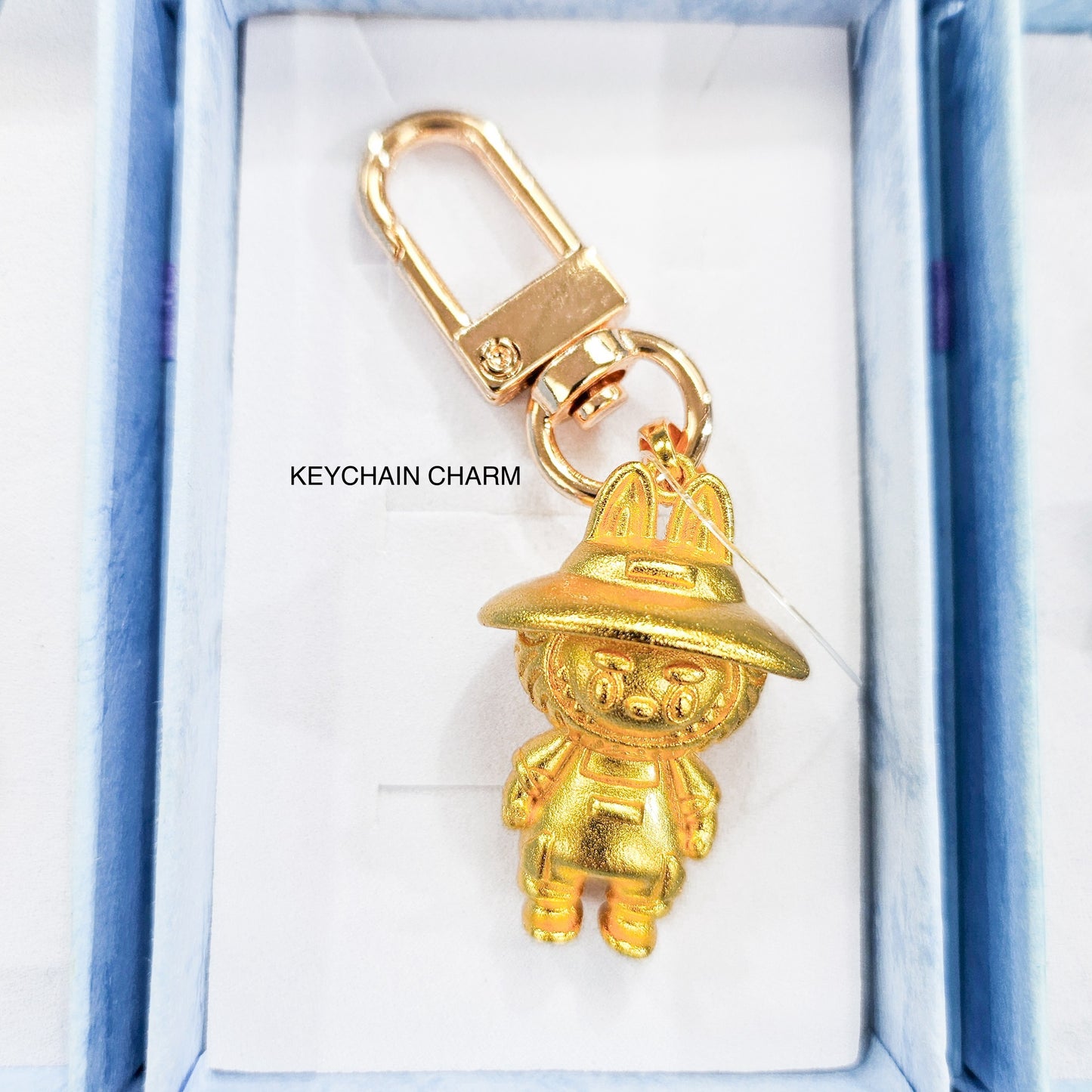Large Monsters Gold-plated Necklace Charm