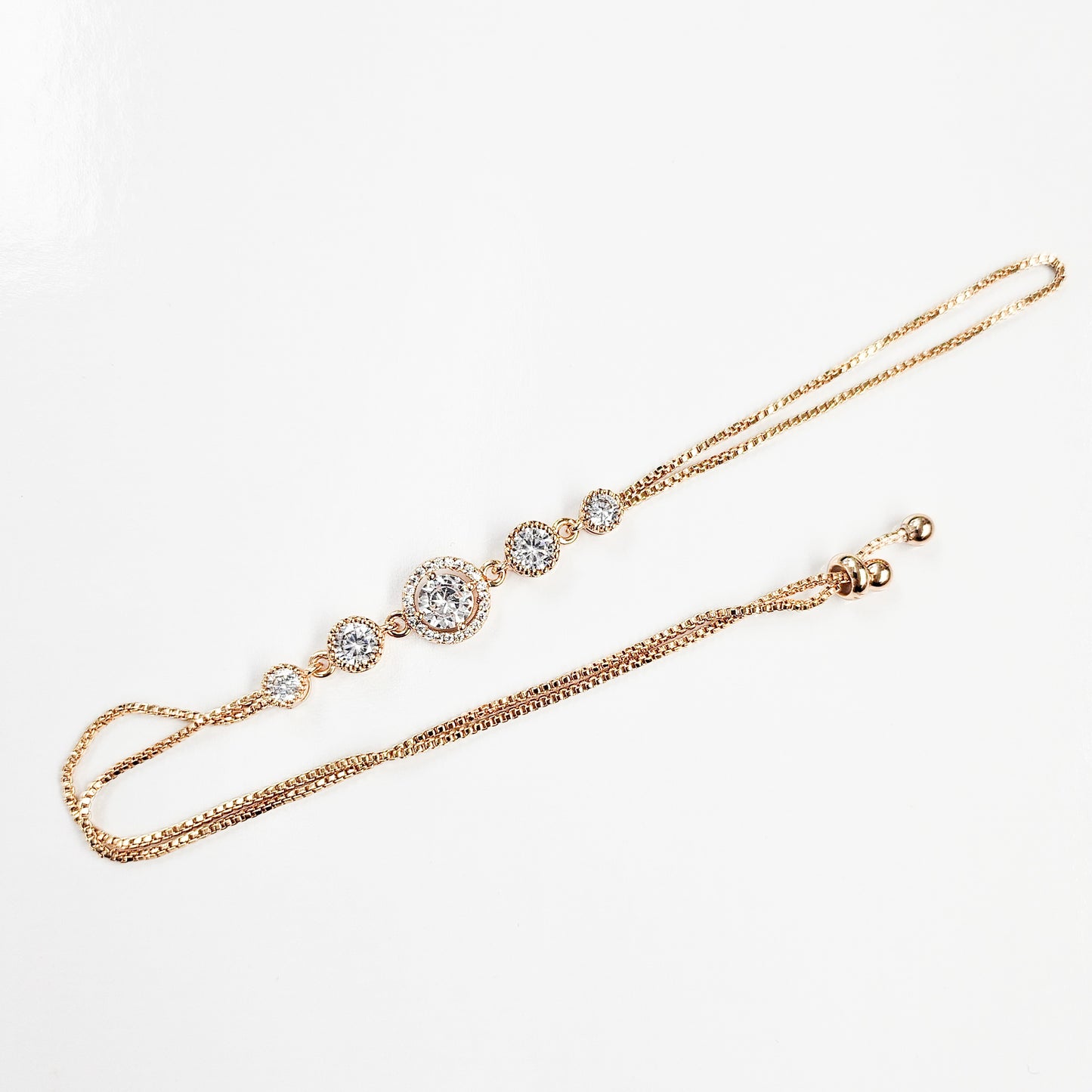 Cubic Zirconia Hand Chain