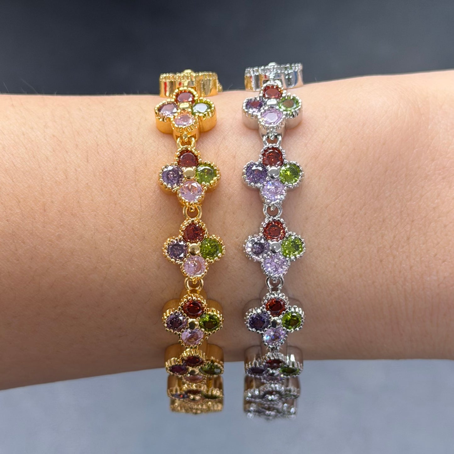 Full of Luck Clover Bracelet