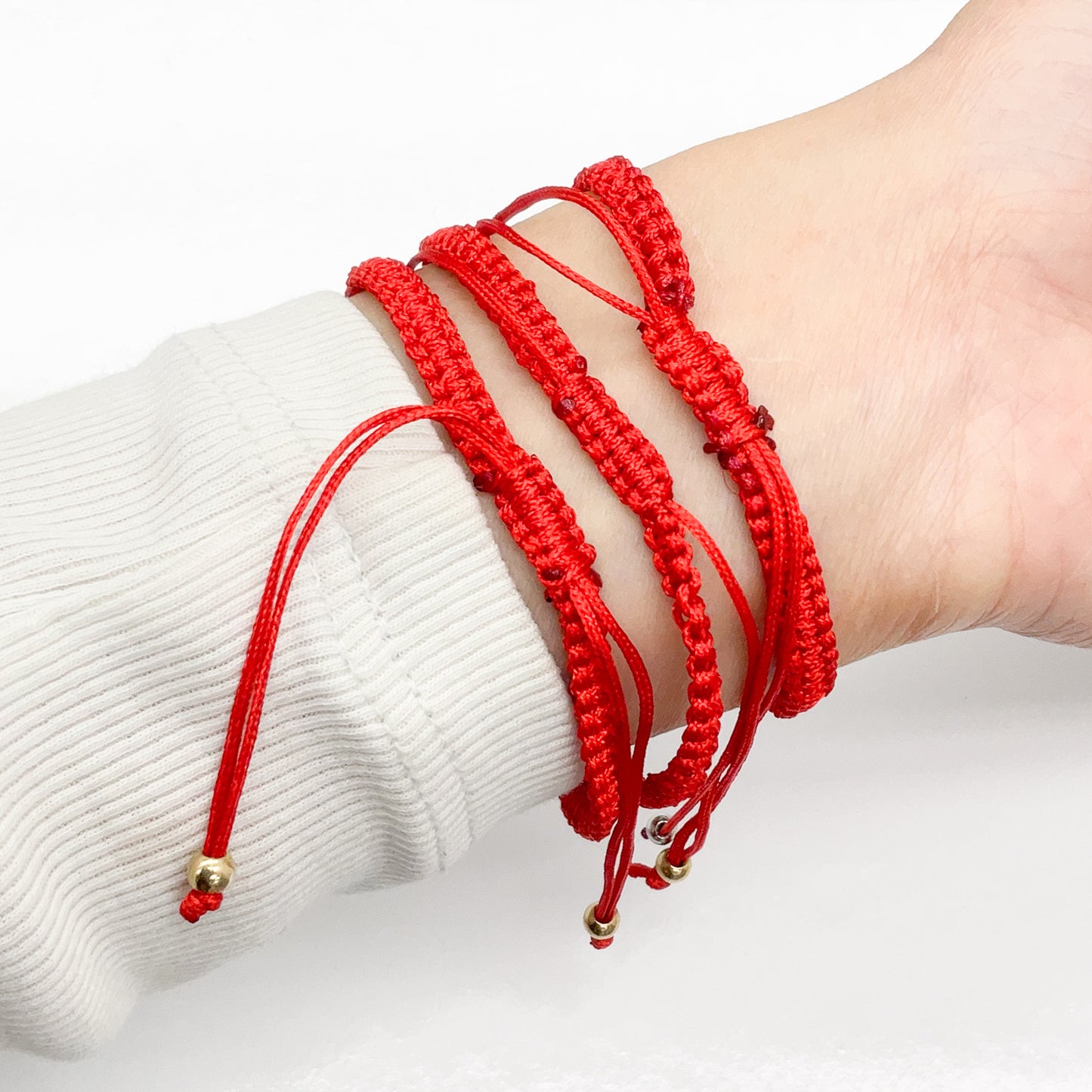Our Lady of Guadalupe Evil Eye String Bracelet