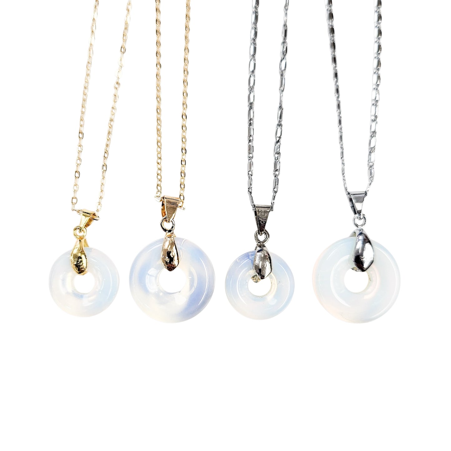 Opalite Circle Necklace