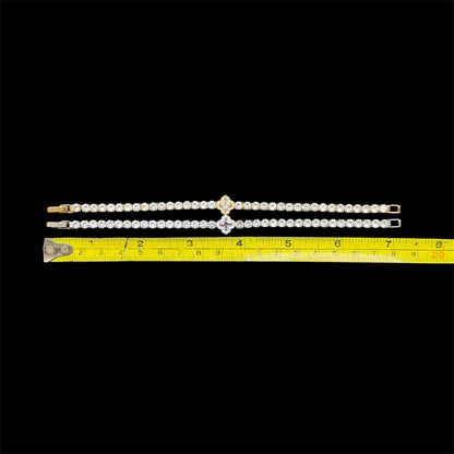 Clover Tennis Bracelet