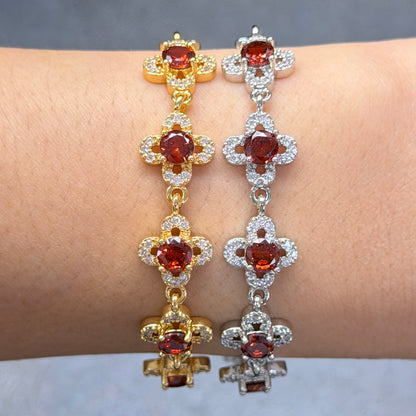 Stephanie Clover Bracelet