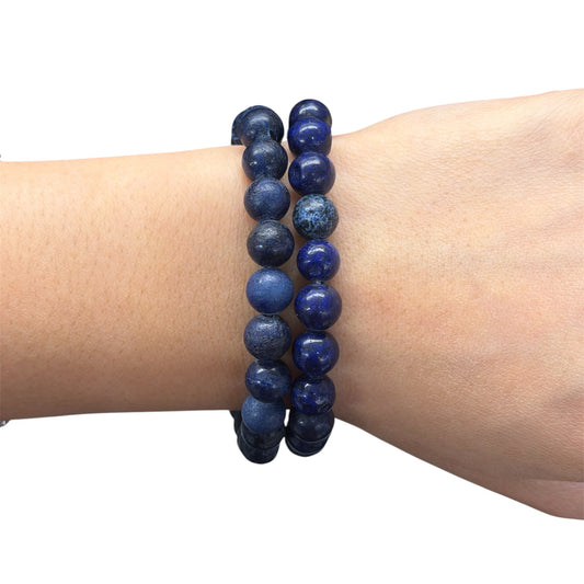 Lapis Lazuli Beaded Bracelet