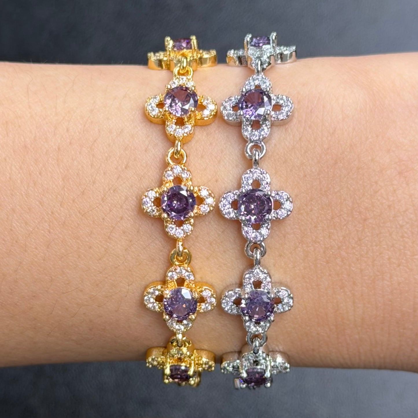 Stephanie Clover Bracelet