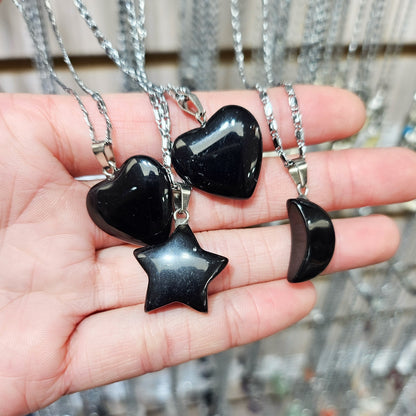 Onyx Crystal Necklace