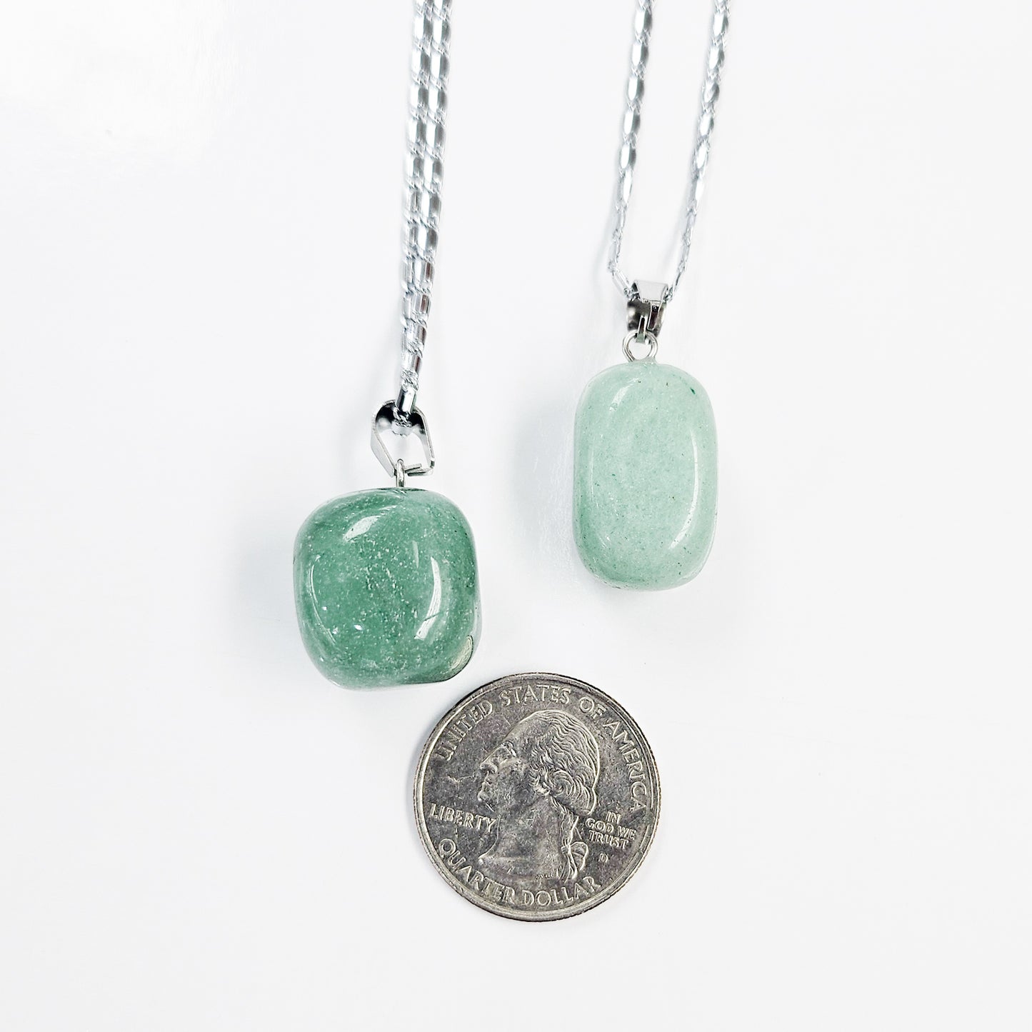 Tumbled Jade Necklace