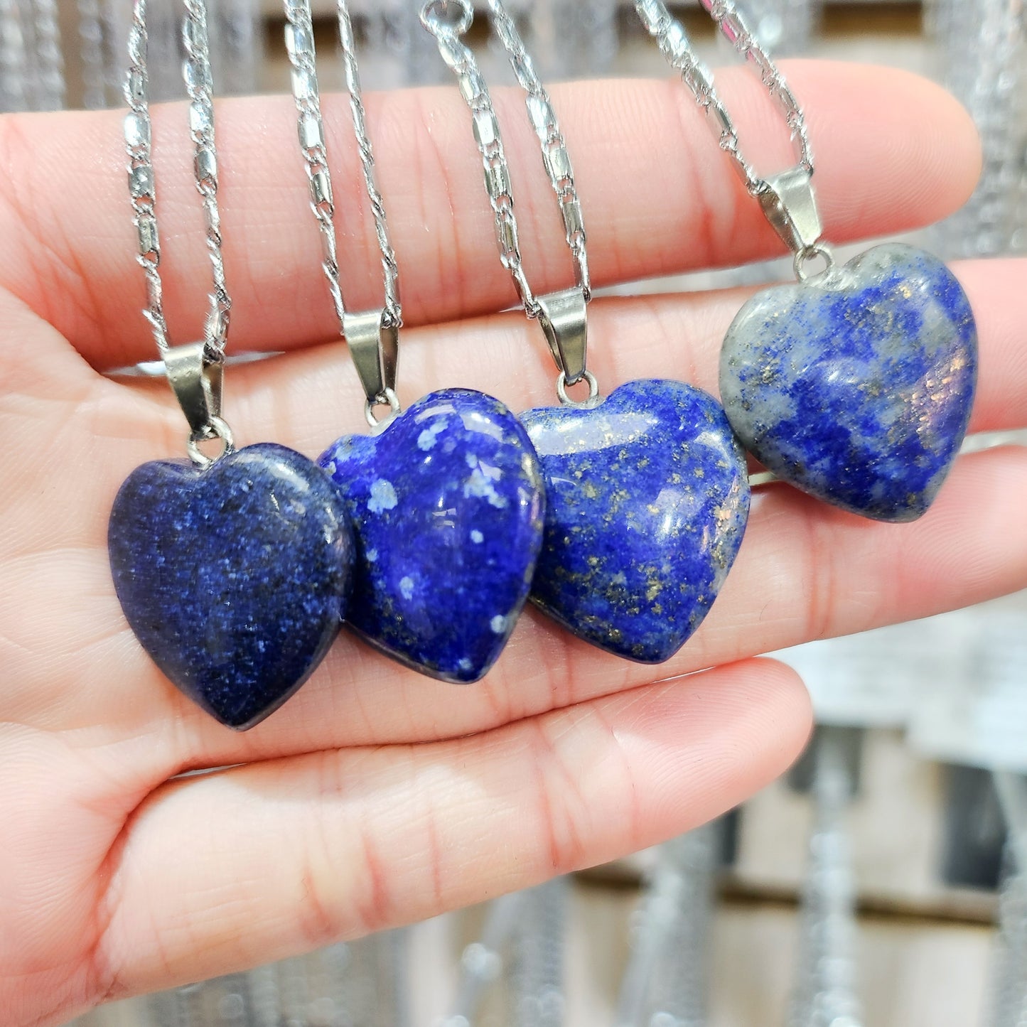 Lapis Lazuli Crystal Necklace