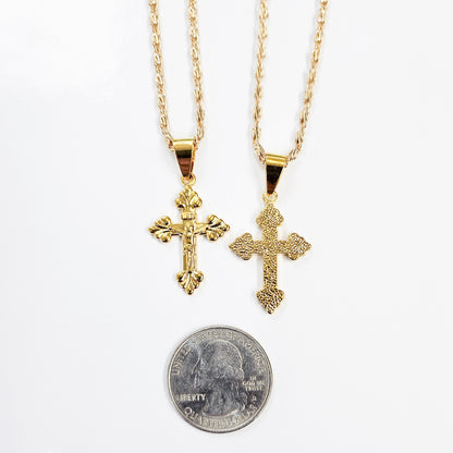 Gold Cross Necklace