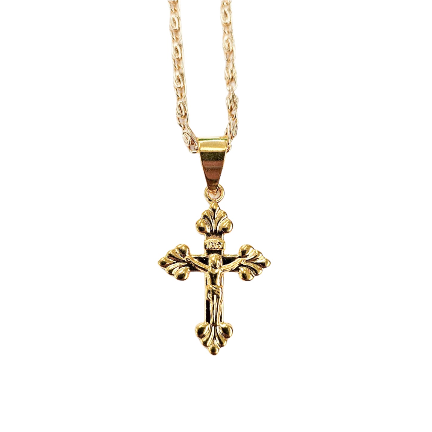 Gold Cross Necklace