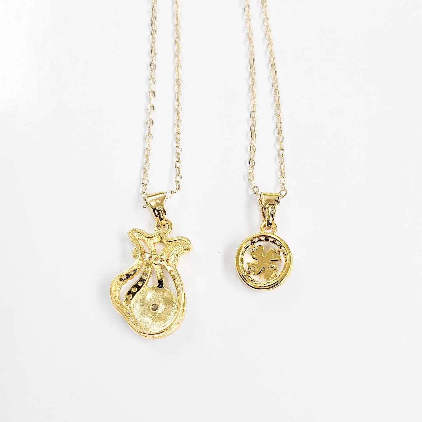 Pinwheel Prosperity Gold-plated Necklace