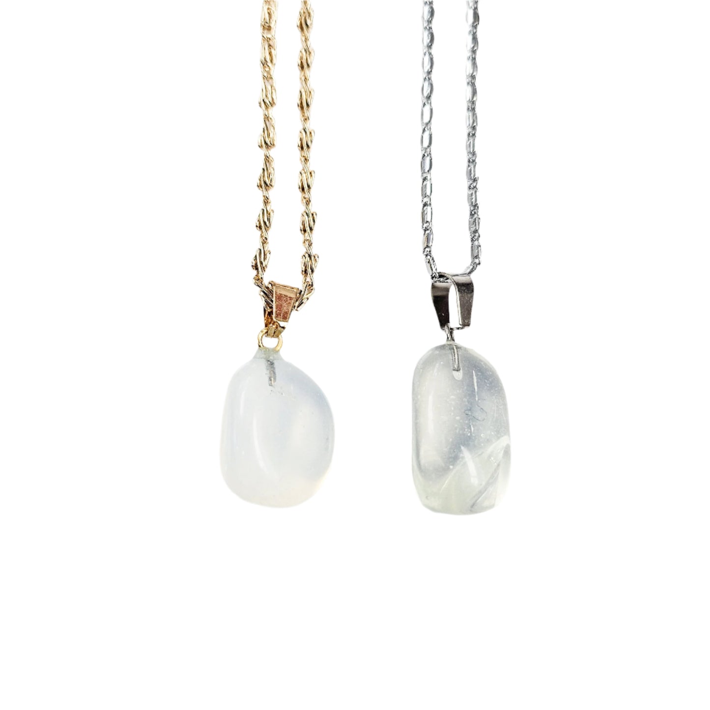 Tumbled Opalite Gemstone Necklace