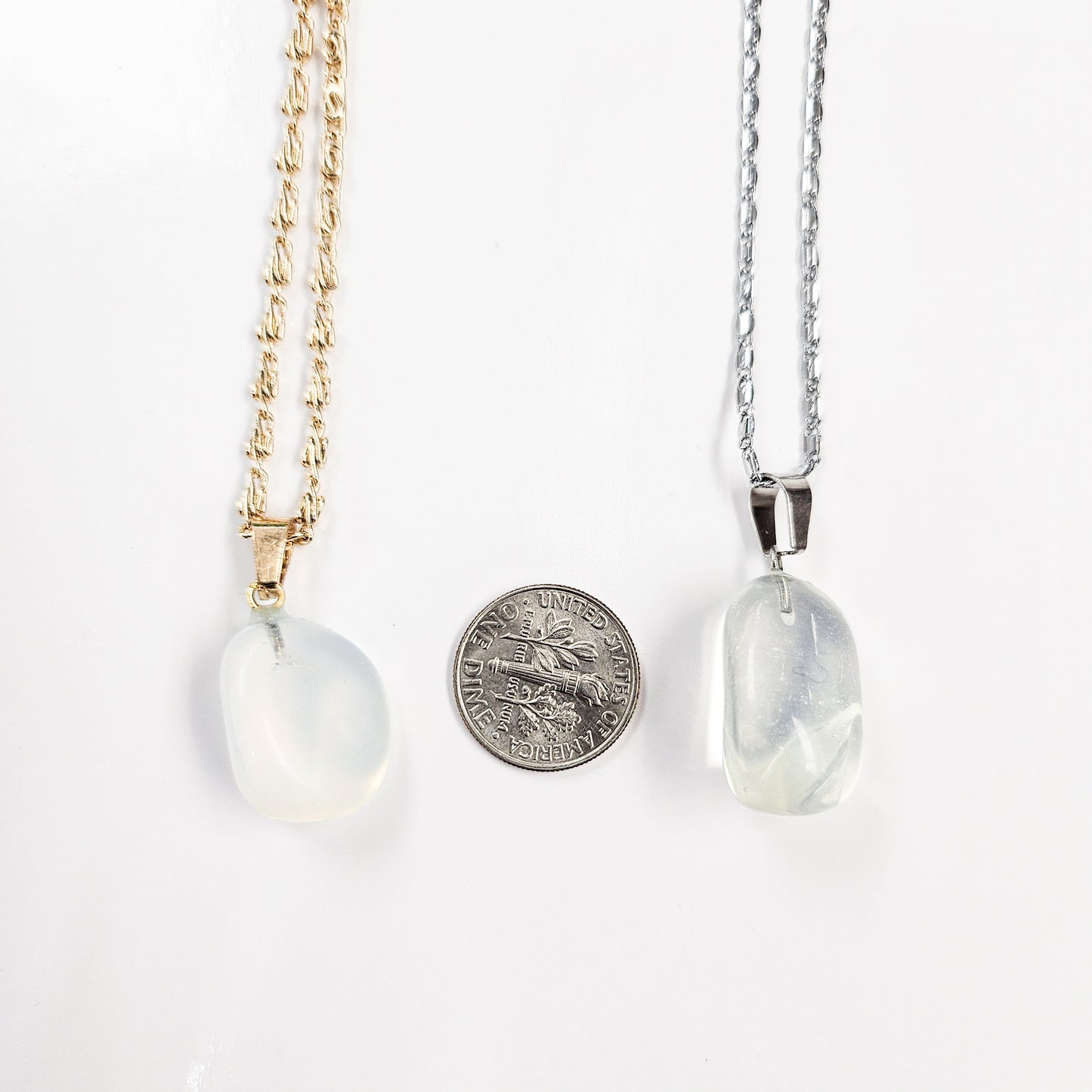 Tumbled Opalite Gemstone Necklace