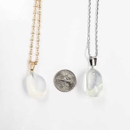 Tumbled Opalite Gemstone Necklace