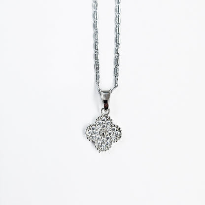 Brilliant Petite Clover Necklace