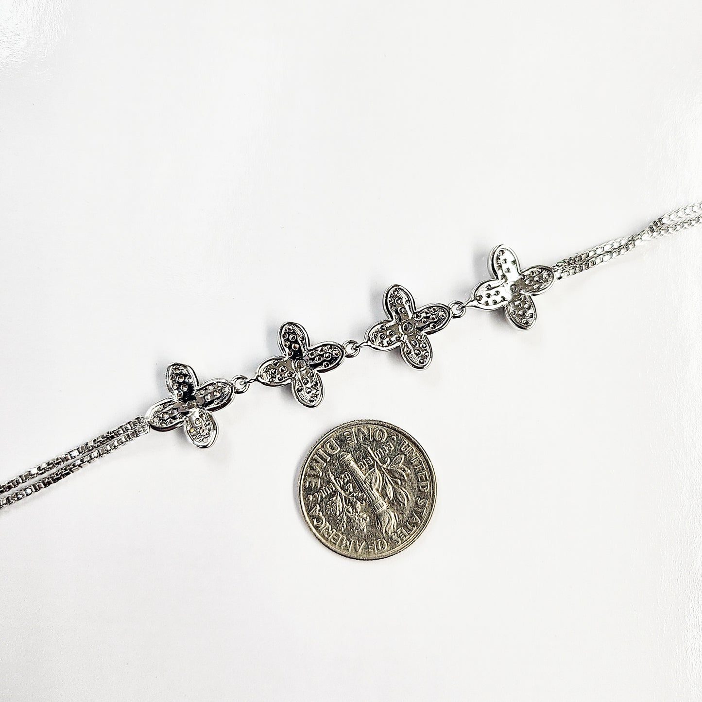 Four Petal Flower Hand Chain