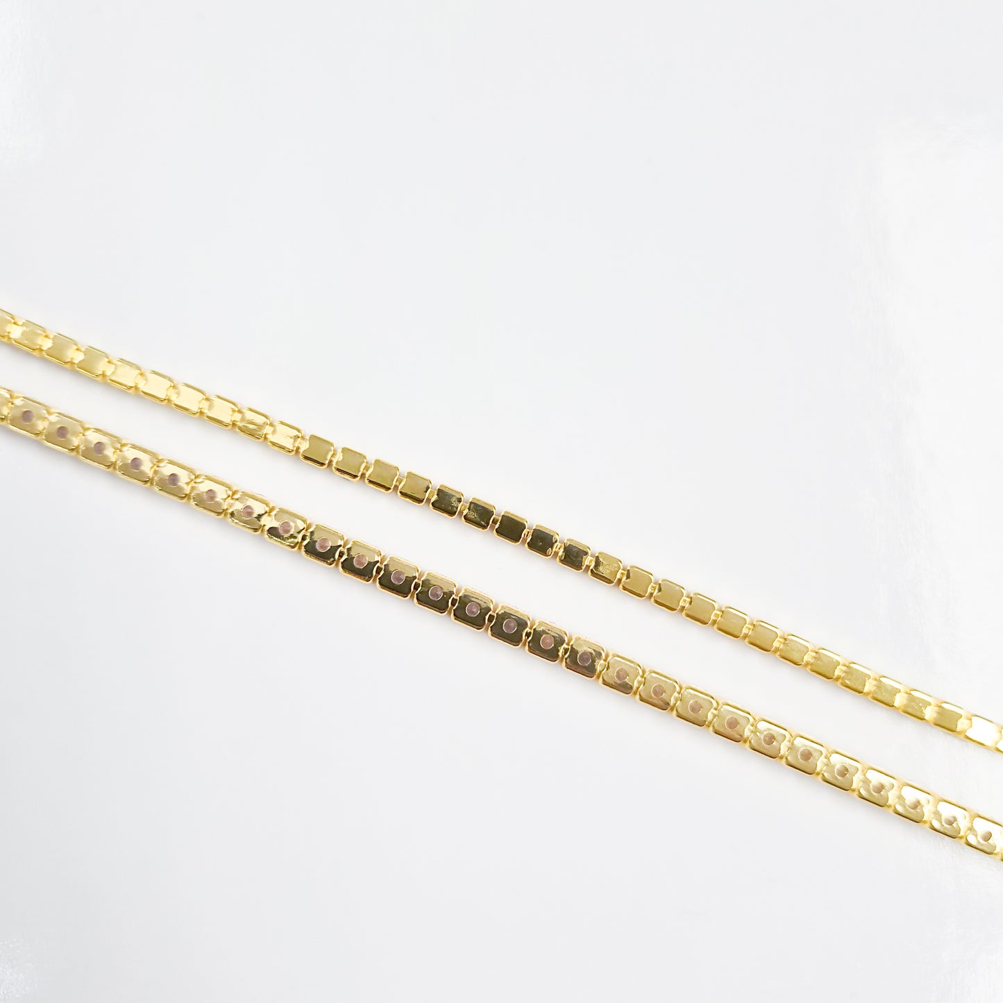 Pink Cubic Zirconia Tennis Bracelet
