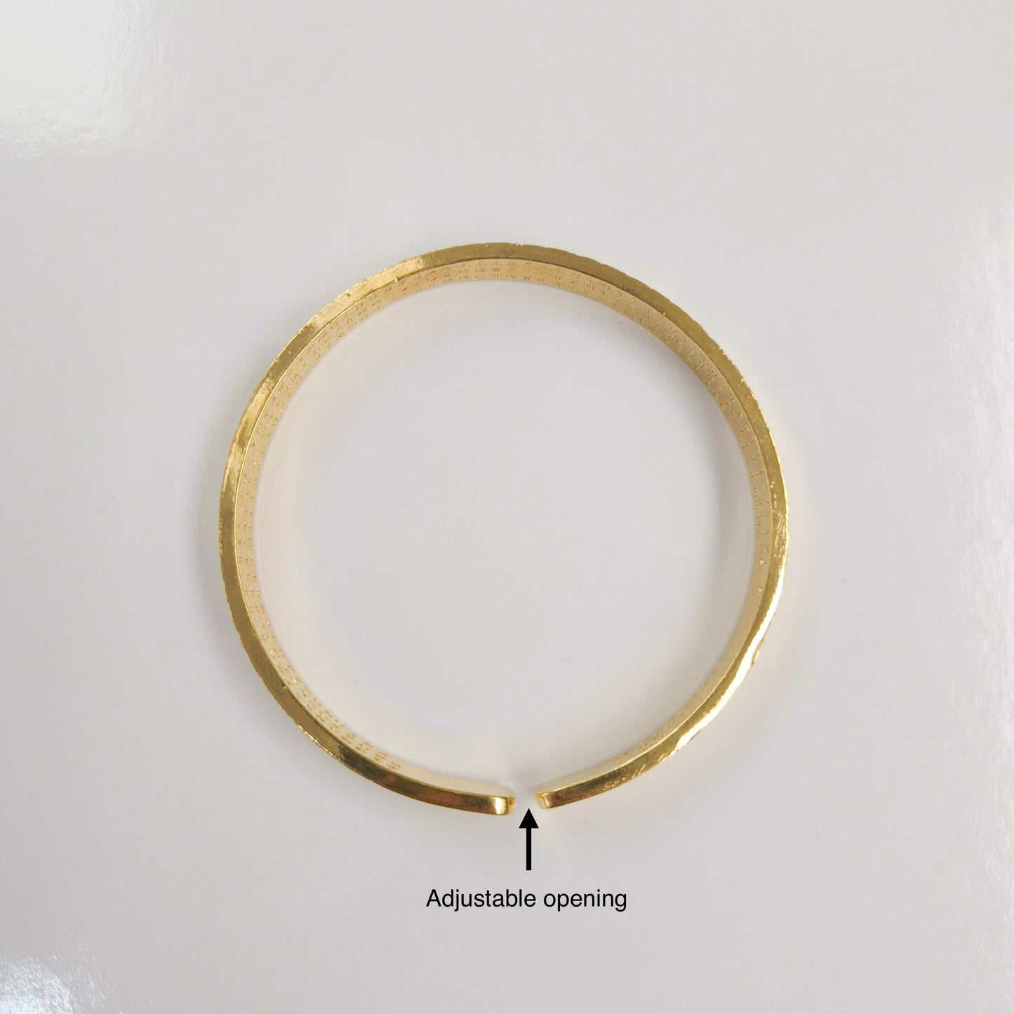 22K Gold-plated Symbolic Bangle Cuff