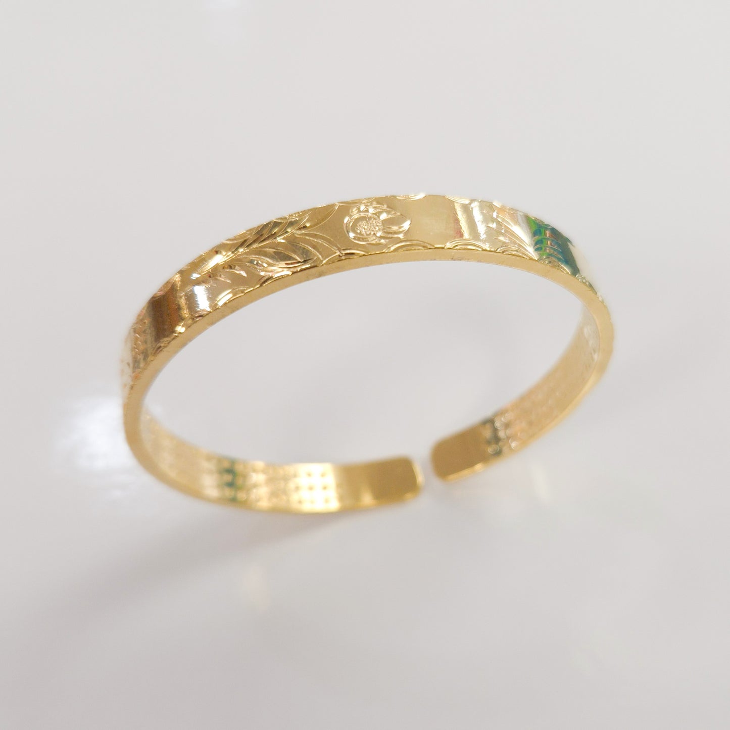 22K Gold-plated Symbolic Bangle Cuff