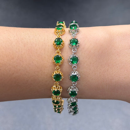 Round Circle Crystal Bracelet
