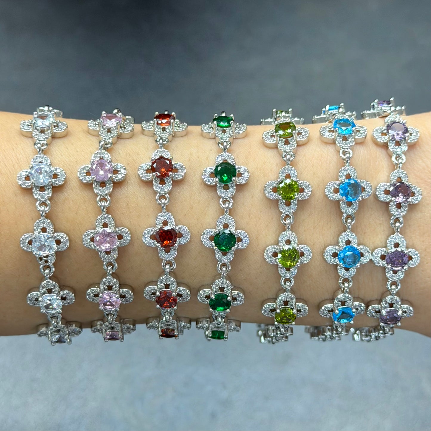 Stephanie Clover Bracelet