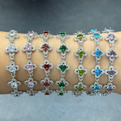 Stephanie Clover Bracelet