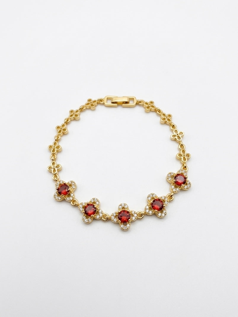 Stephanie Clover Bracelet