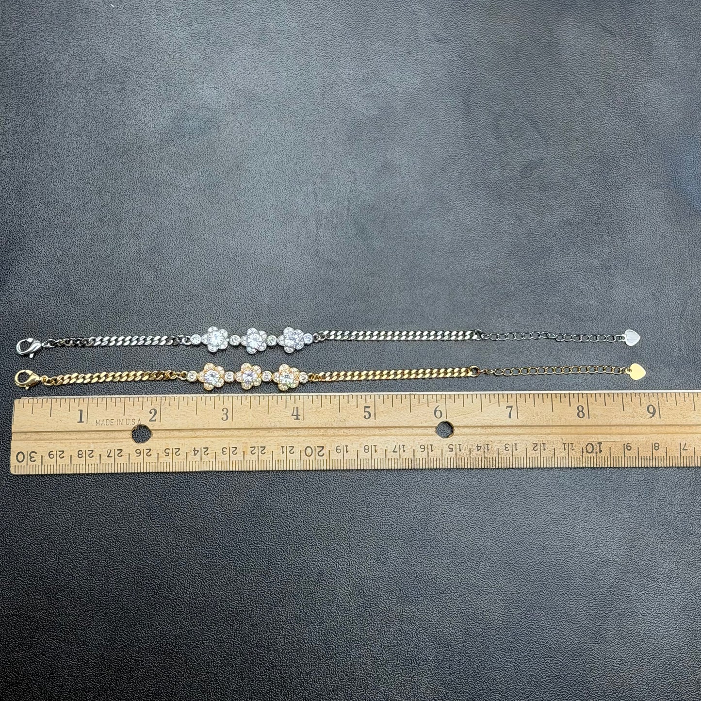 Adjustable Flower Bracelet