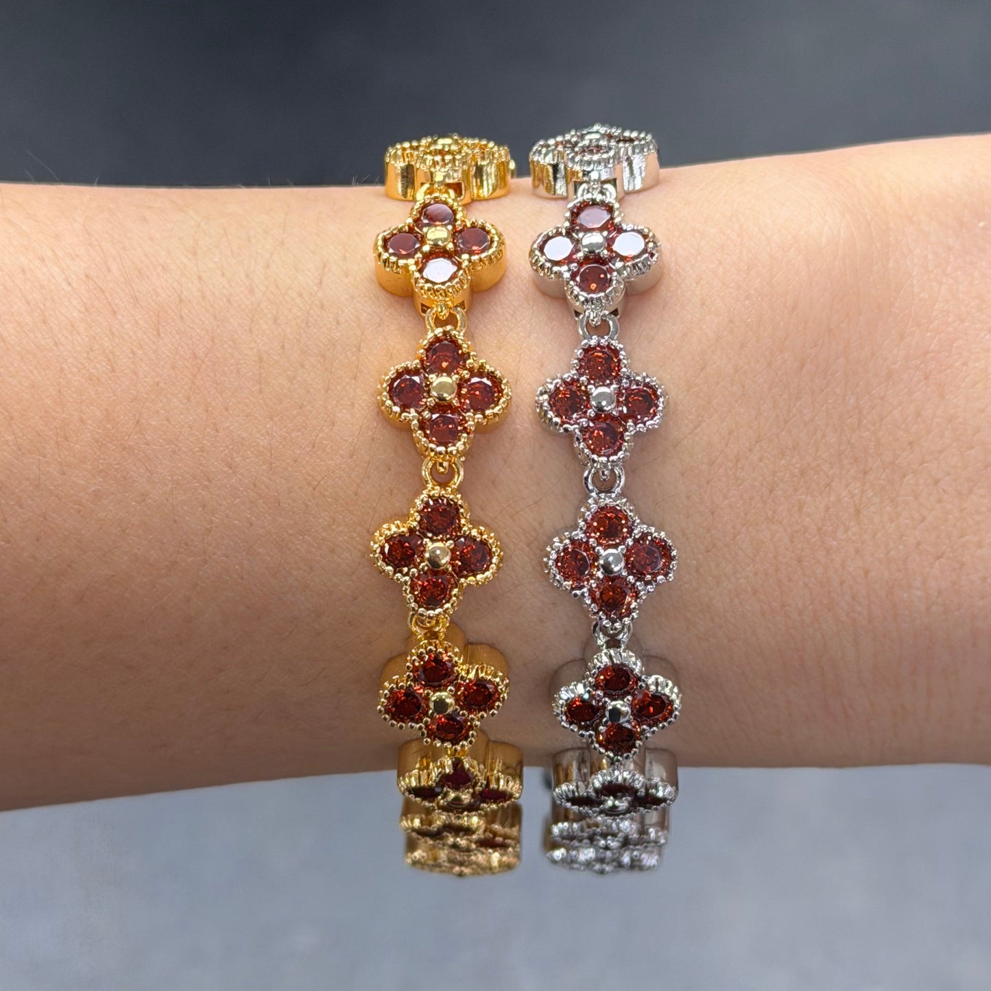 Full of Luck Clover Bracelet