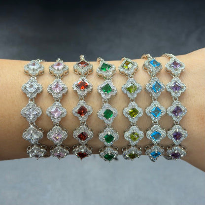 Lucky Girl Adjustable Clover Bracelet