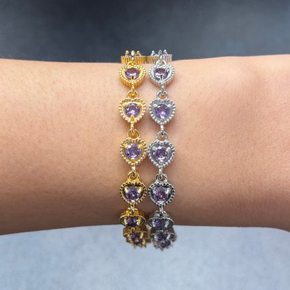 Endless Love Heart Bracelet