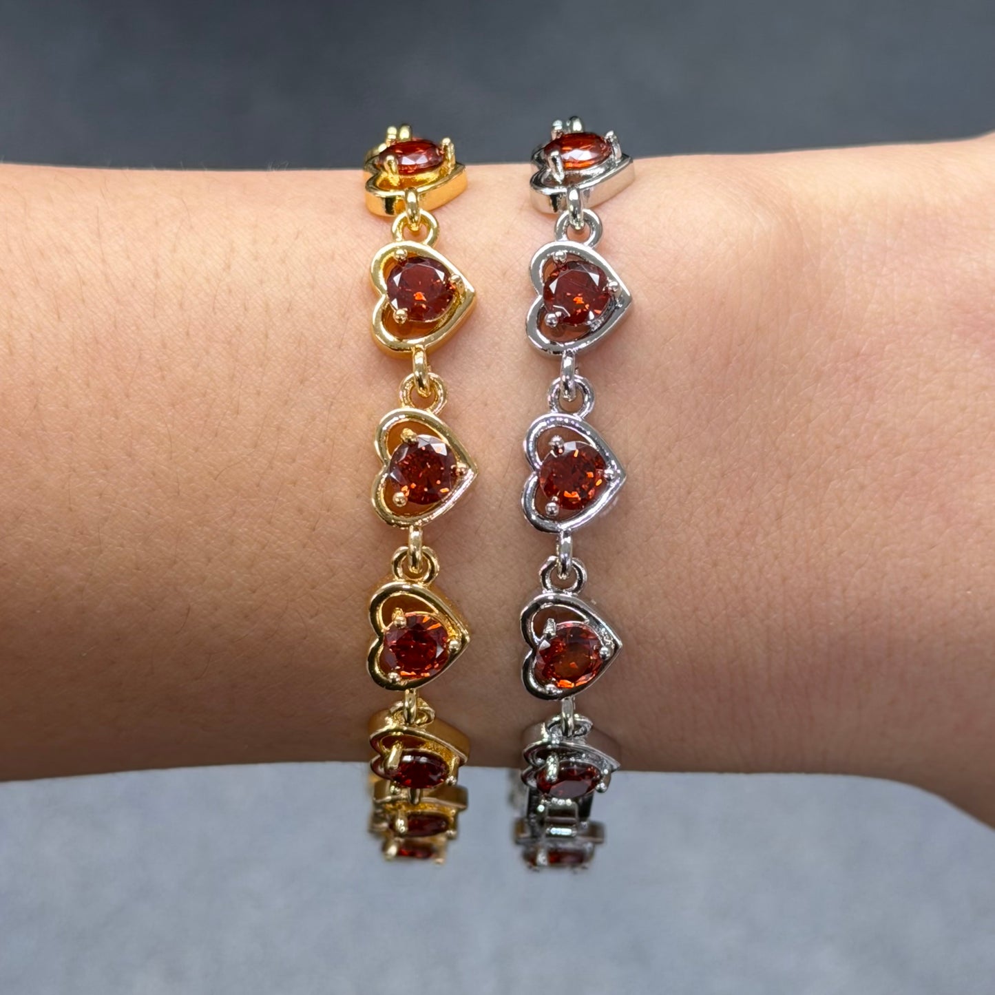 Love All Around Heart Bracelet