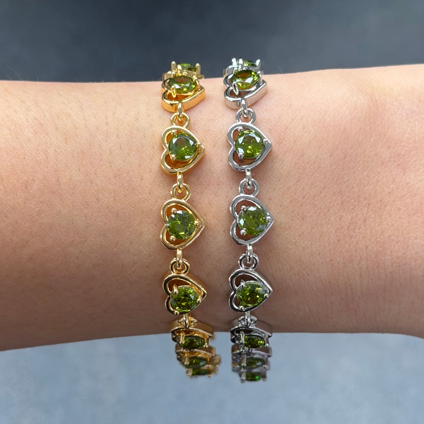 Love All Around Heart Bracelet