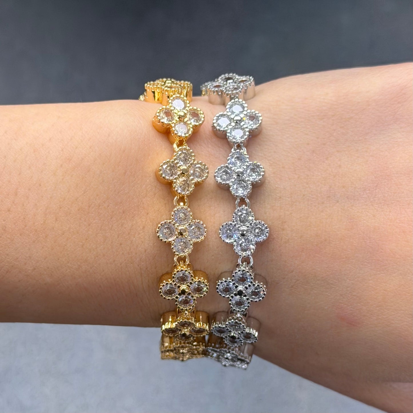 Full of Luck Clover Bracelet