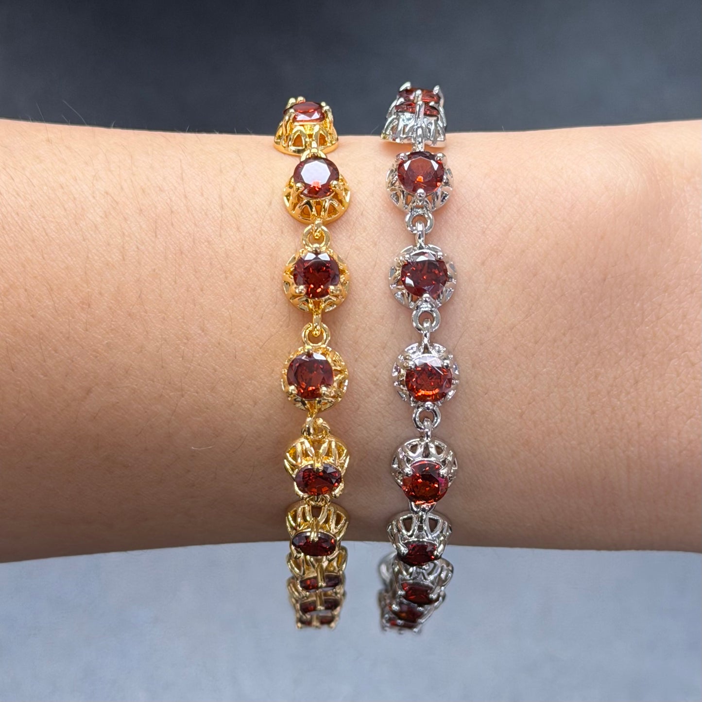 Round Circle Crystal Bracelet