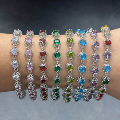 Round Circle Crystal Bracelet