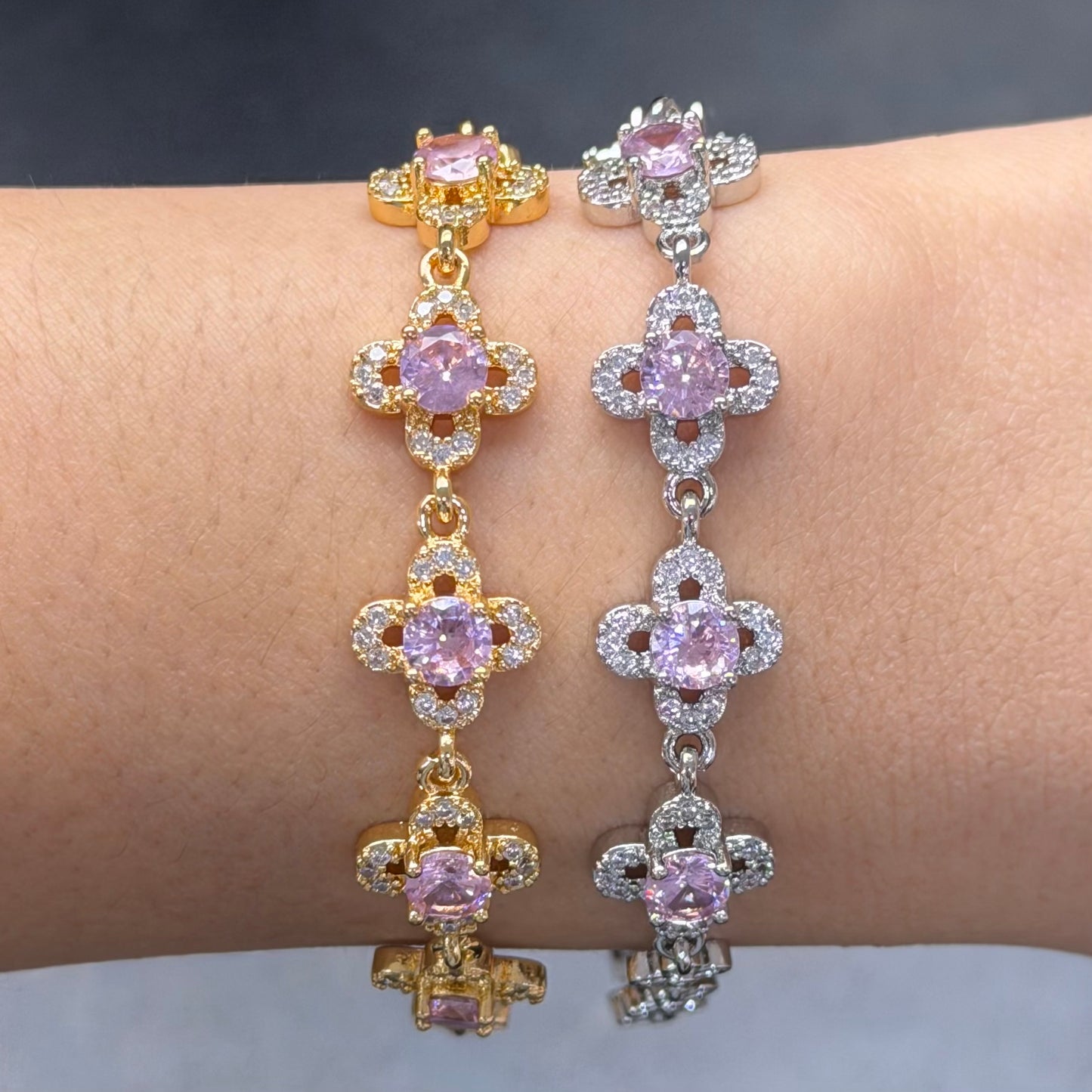 Stephanie Clover Bracelet