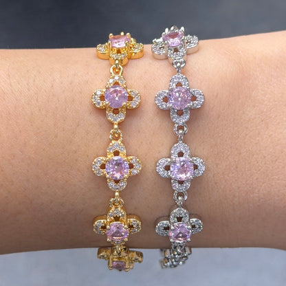 Stephanie Clover Bracelet