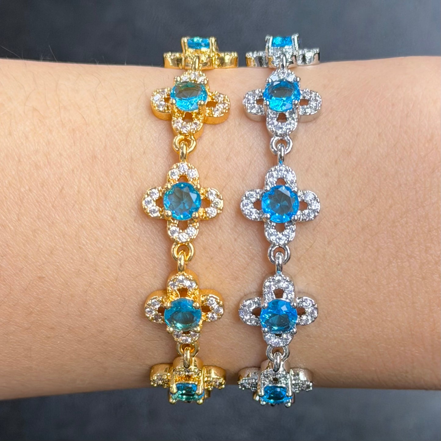 Stephanie Clover Bracelet