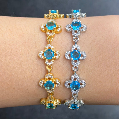 Stephanie Clover Bracelet