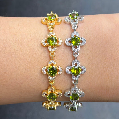 Stephanie Clover Bracelet