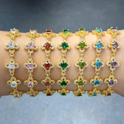 Stephanie Clover Bracelet