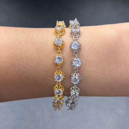 Round Circle Crystal Bracelet