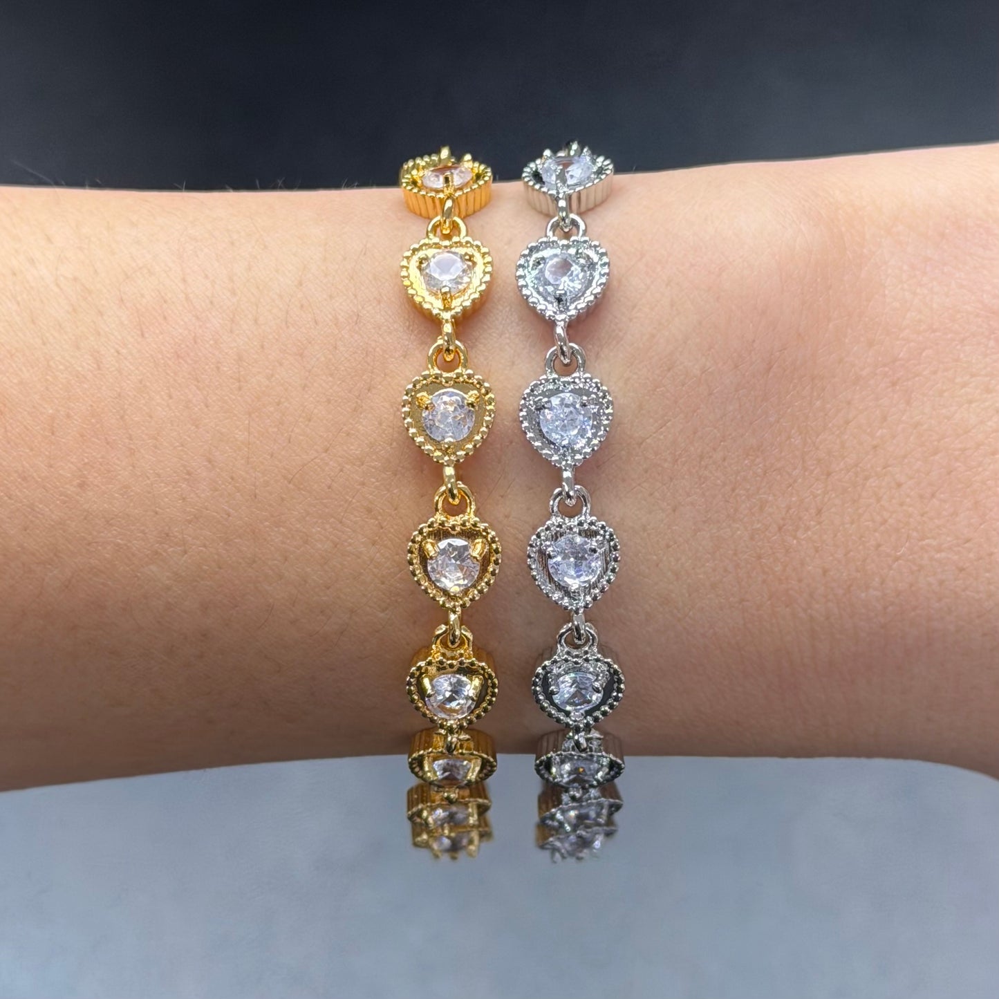 Endless Love Heart Bracelet