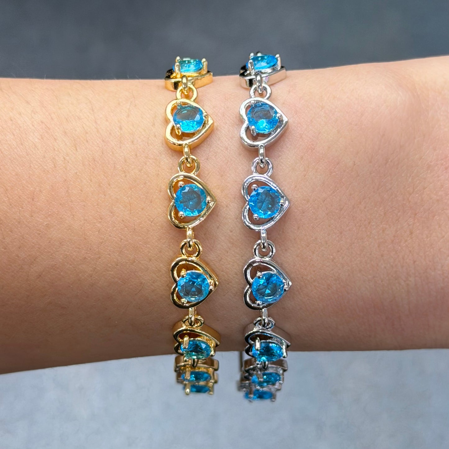 Love All Around Heart Bracelet