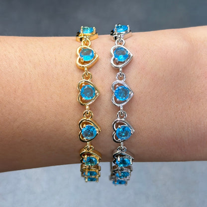Love All Around Heart Bracelet