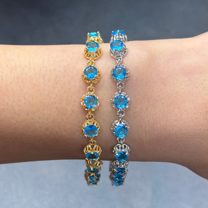 Round Circle Crystal Bracelet