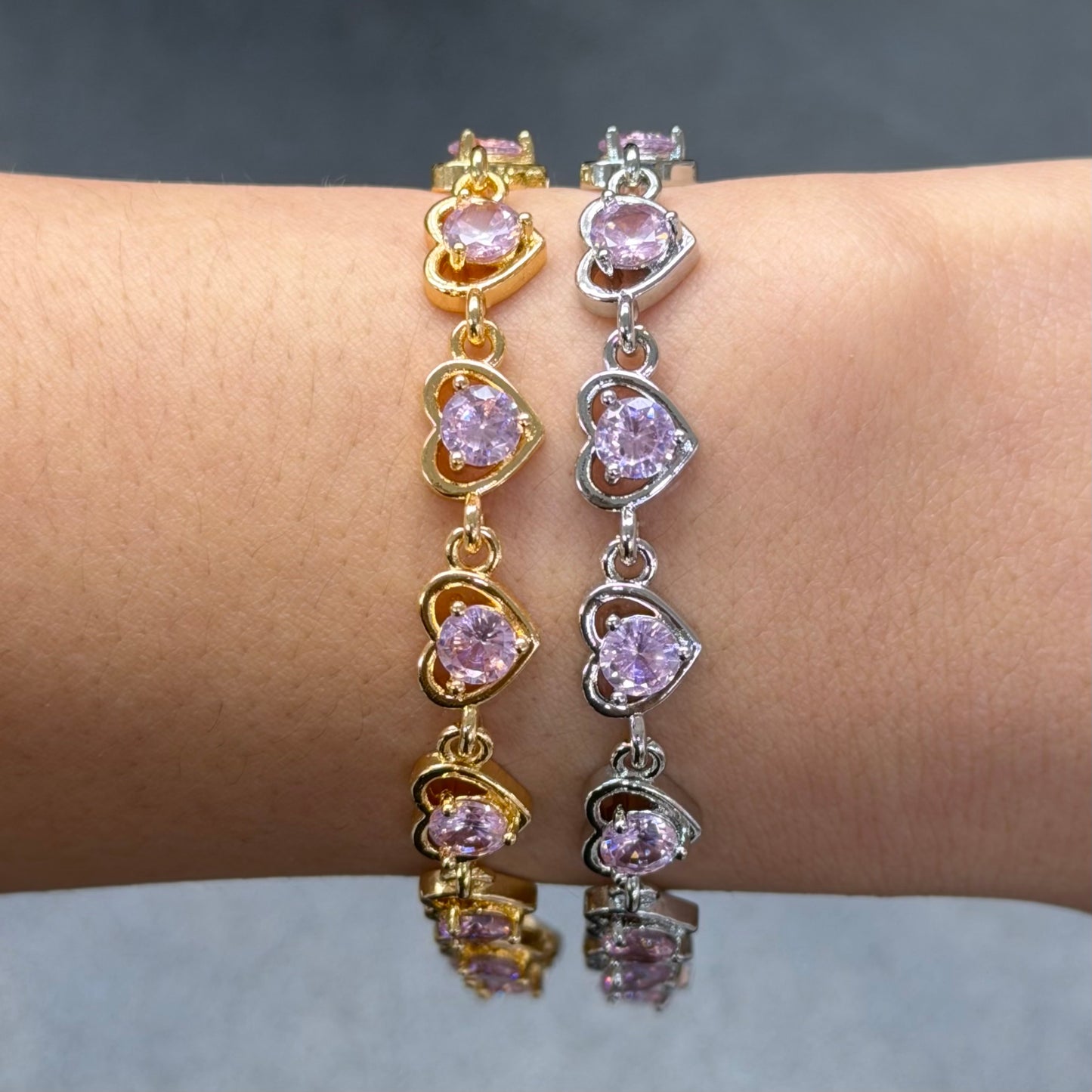 Love All Around Heart Bracelet